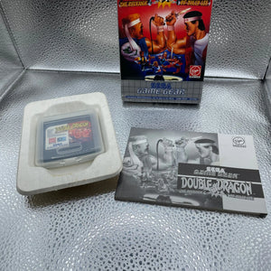 Double Dragon Sega Gamegear Game Used CIB Tested & Working PAL FRENLY BRICKS - Open 7 Days