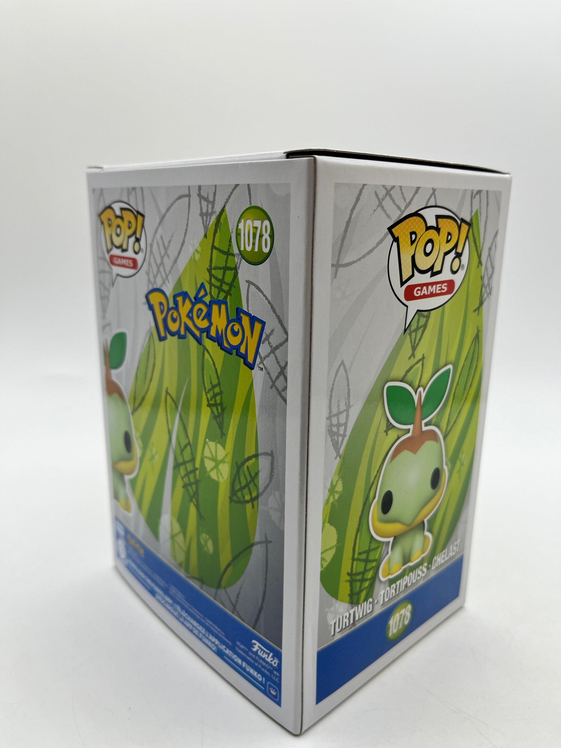 Funko POP! Games Pokémon - Turtwig #1078 - Vinyl Collectable FRENLY BRICKS - Open 7 Days