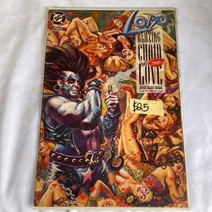 DC Comics Lobo : Blazing Chain of Love (For “mature” readers only) Giffen / Grant / Cowan FRENLY BRICKS - Open 7 Days