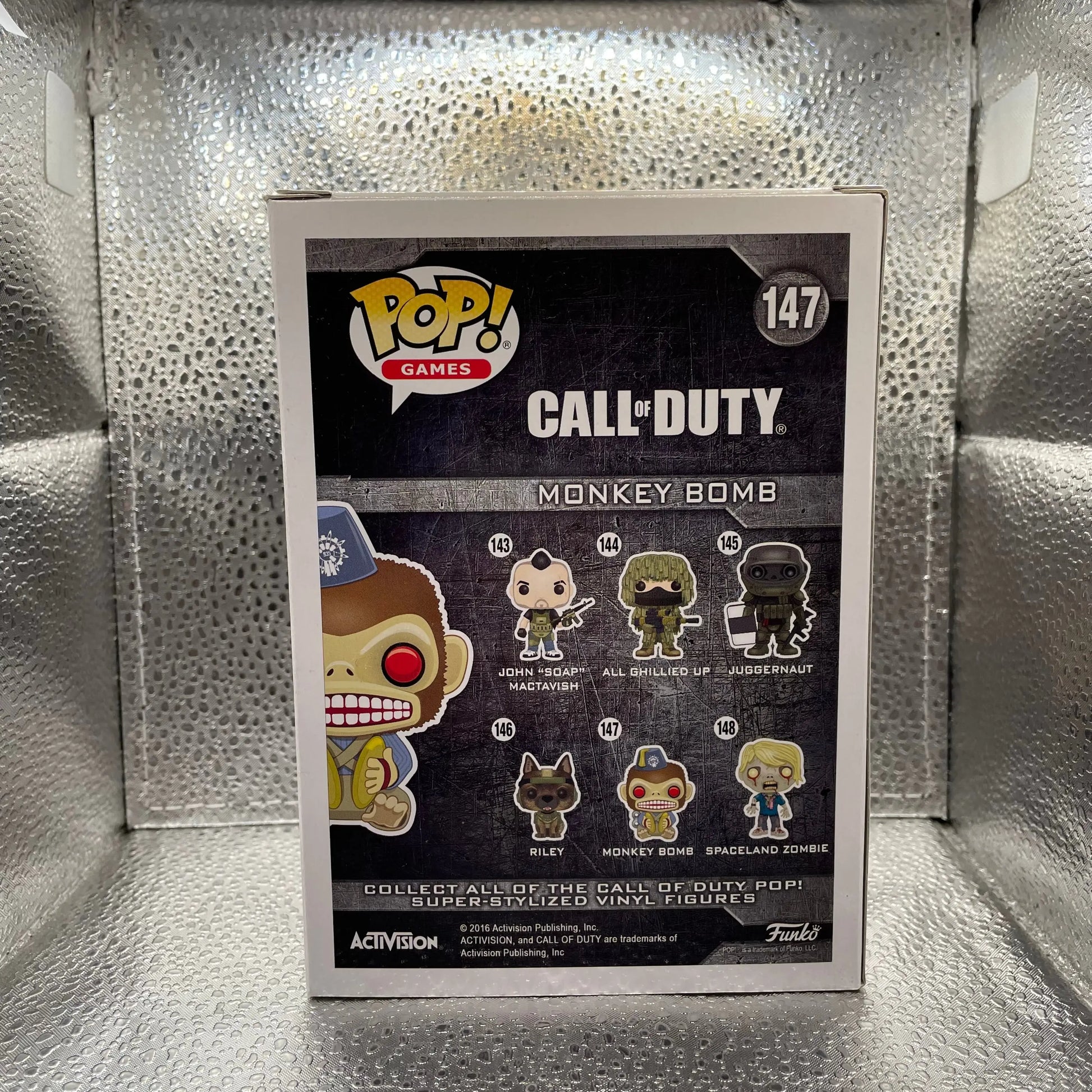 Funko Pop! Vinyl: Call of Duty - Monkey Bomb - GameStop (Exclusive) #147 RARE FRENLY BRICKS - Open 7 Days