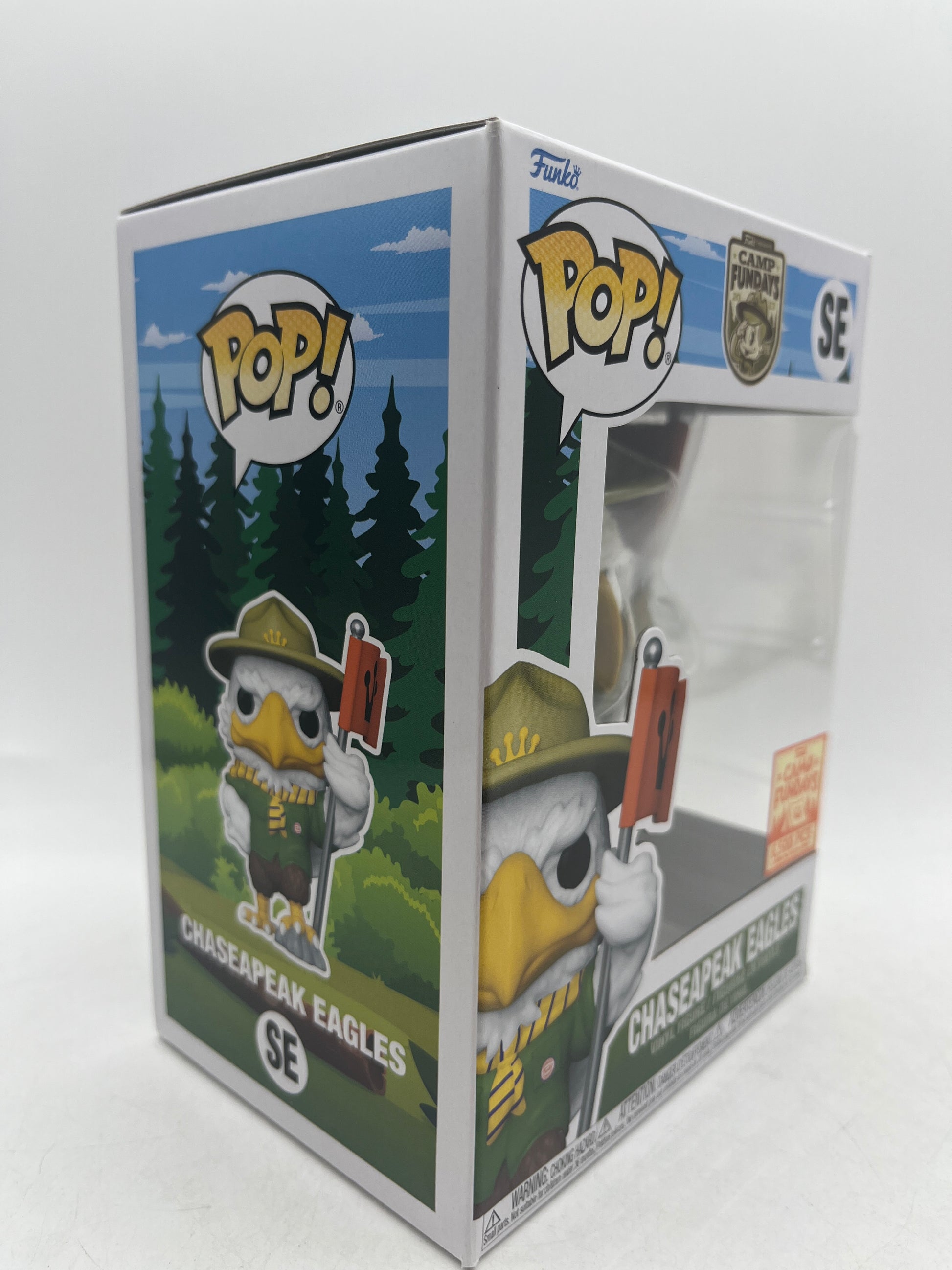 Funko Pop! Vinyl: Camp Fundays 2023 Chaseapeak Eagles 6500 Pcs Special Edition image 2