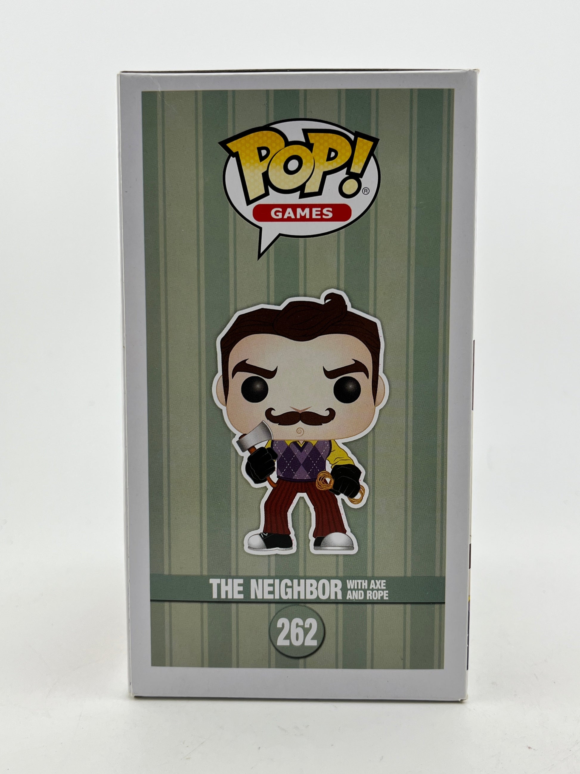 Funko POP! Games Hello Neighbour - The Neighbour With Rope and Axe #262 - Vinyl Collectable FRENLY BRICKS - Open 7 Days