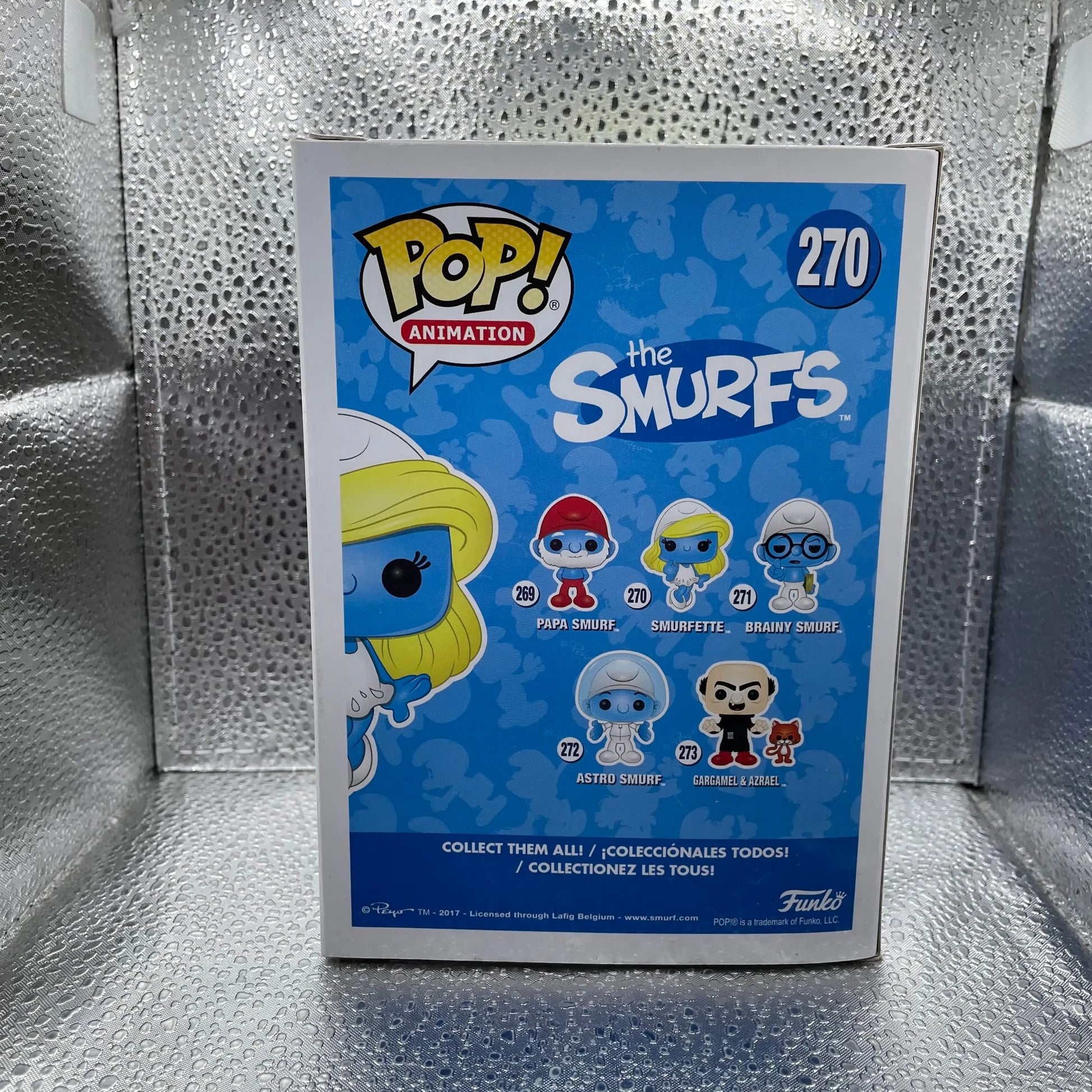 Funko Pop! Animation: The Smurfs - Smurfette #270 New in Box Vaulted FRENLY BRICKS - Open 7 Days