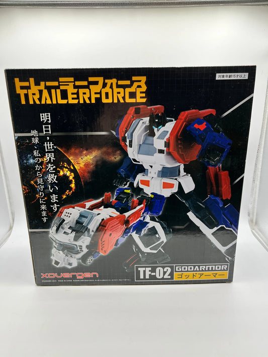 Xovergen Trailerforce God Armor complete TF-02 3rd Party God Bomber - Sealed FRENLY BRICKS - Open 7 Days