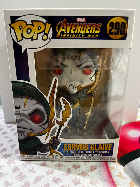 Funko Pop Vinyl Marvel Avengers Infinity War Corvus Glaive #290 FRENLY BRICKS - Open 7 Days