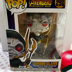 Funko Pop Vinyl Marvel Avengers Infinity War Corvus Glaive #290 FRENLY BRICKS - Open 7 Days