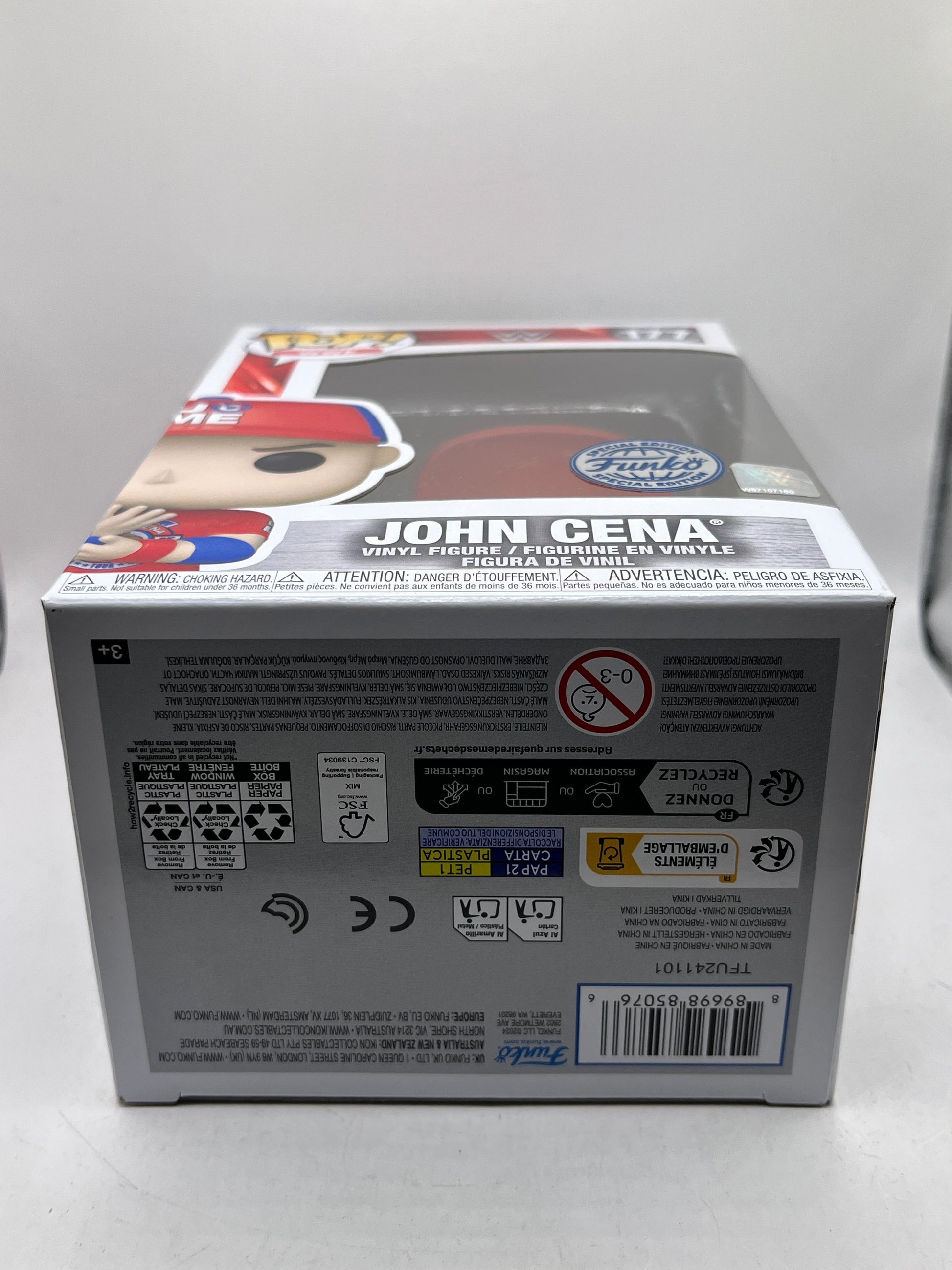 Funko POP! WWE - John Cena #177 - Special Edition Vinyl Collectable FRENLY BRICKS - Open 7 Days