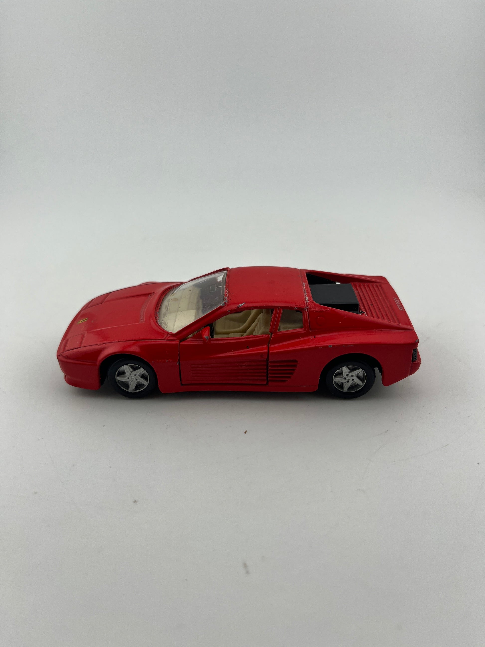 Maisto Ferrari 512TR 1:39 Scale Diecast Model Toy Car Shell Collezione Red - Loose FRENLY BRICKS - Open 7 Days