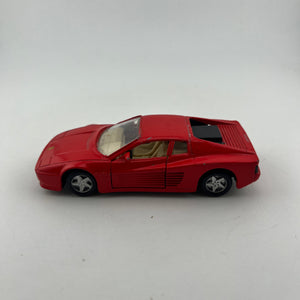 Maisto Ferrari 512TR 1:39 Scale Diecast Model Toy Car Shell Collezione Red - Loose FRENLY BRICKS - Open 7 Days