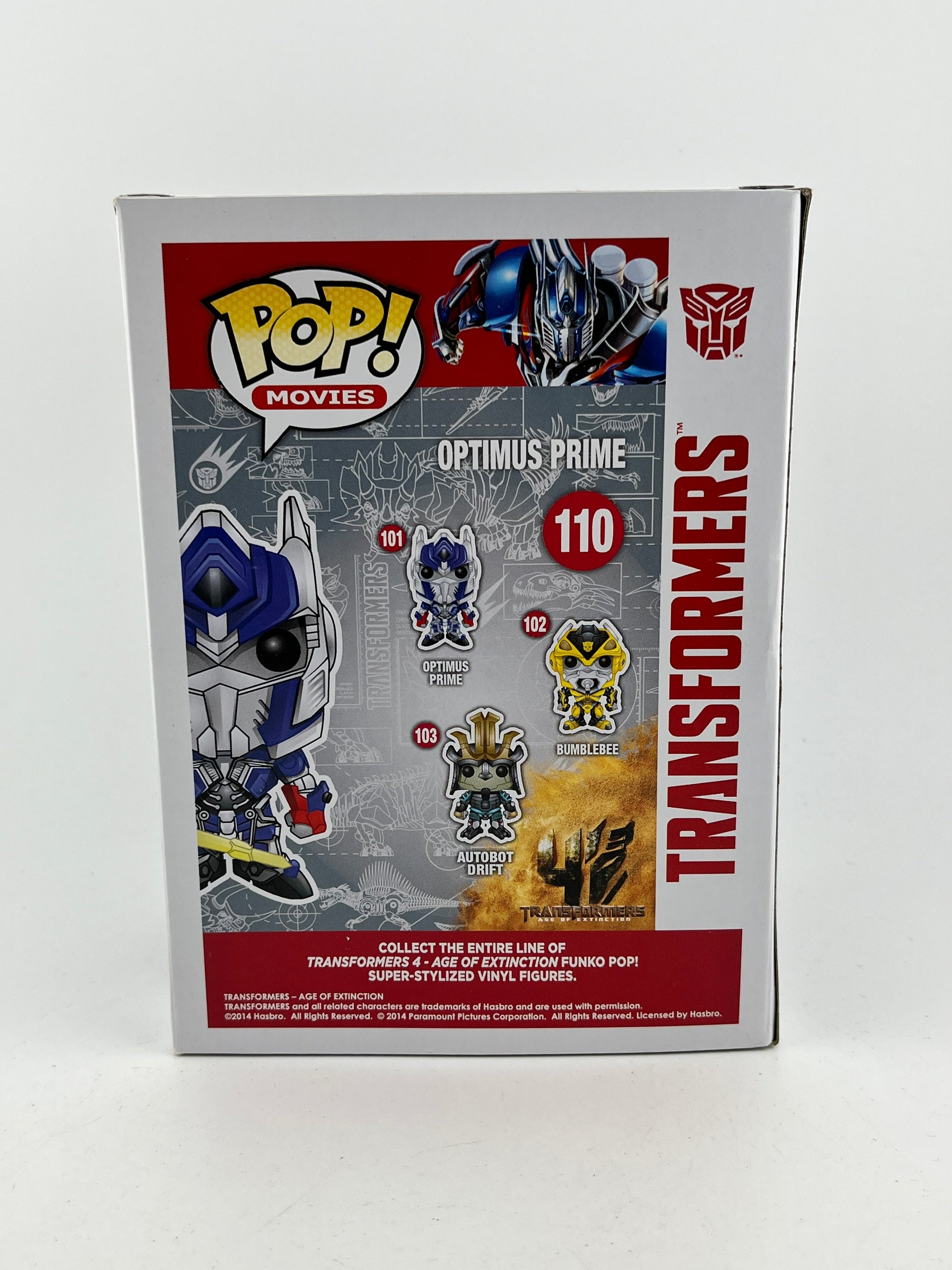 Funko POP! Movies Transformers Authentic- Optimus Prime #110 - Vinyl Collectable FRENLY BRICKS - Open 7 Days