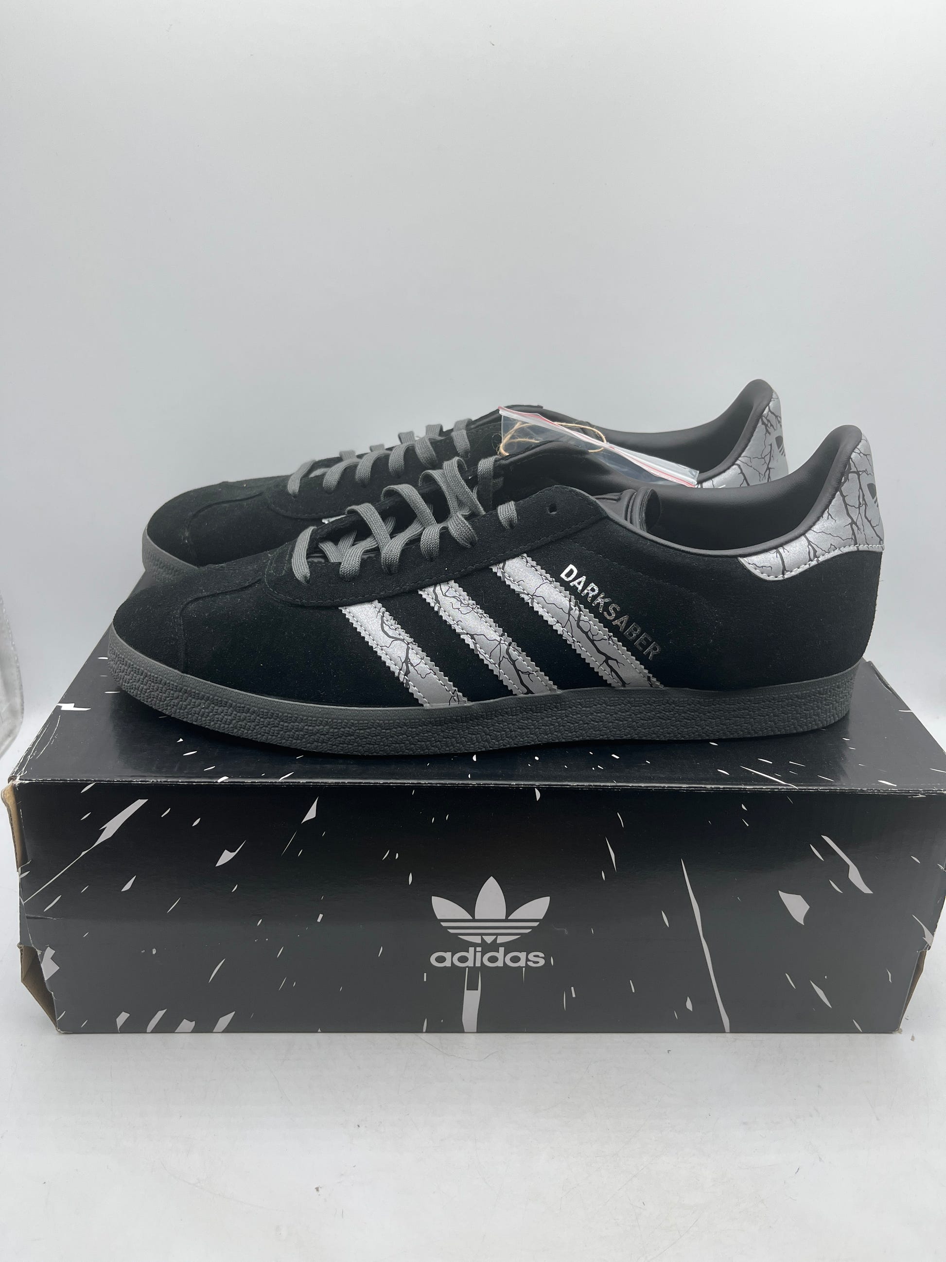 Adidas x Star Wars: Limited Edition Dark Saber Gazelle shoes (Size US 12) image 3