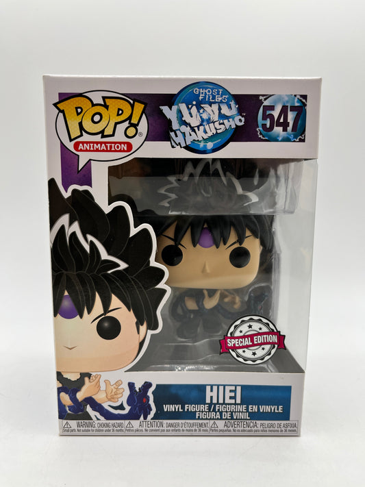 Funko POP! Animation Ghost Files YuYu Hakusho - Hiei #547 - Special Edition FRENLY BRICKS - Open 7 Days