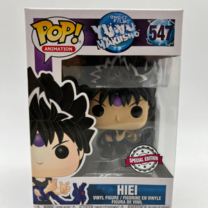Funko POP! Animation Ghost Files YuYu Hakusho - Hiei #547 - Special Edition FRENLY BRICKS - Open 7 Days
