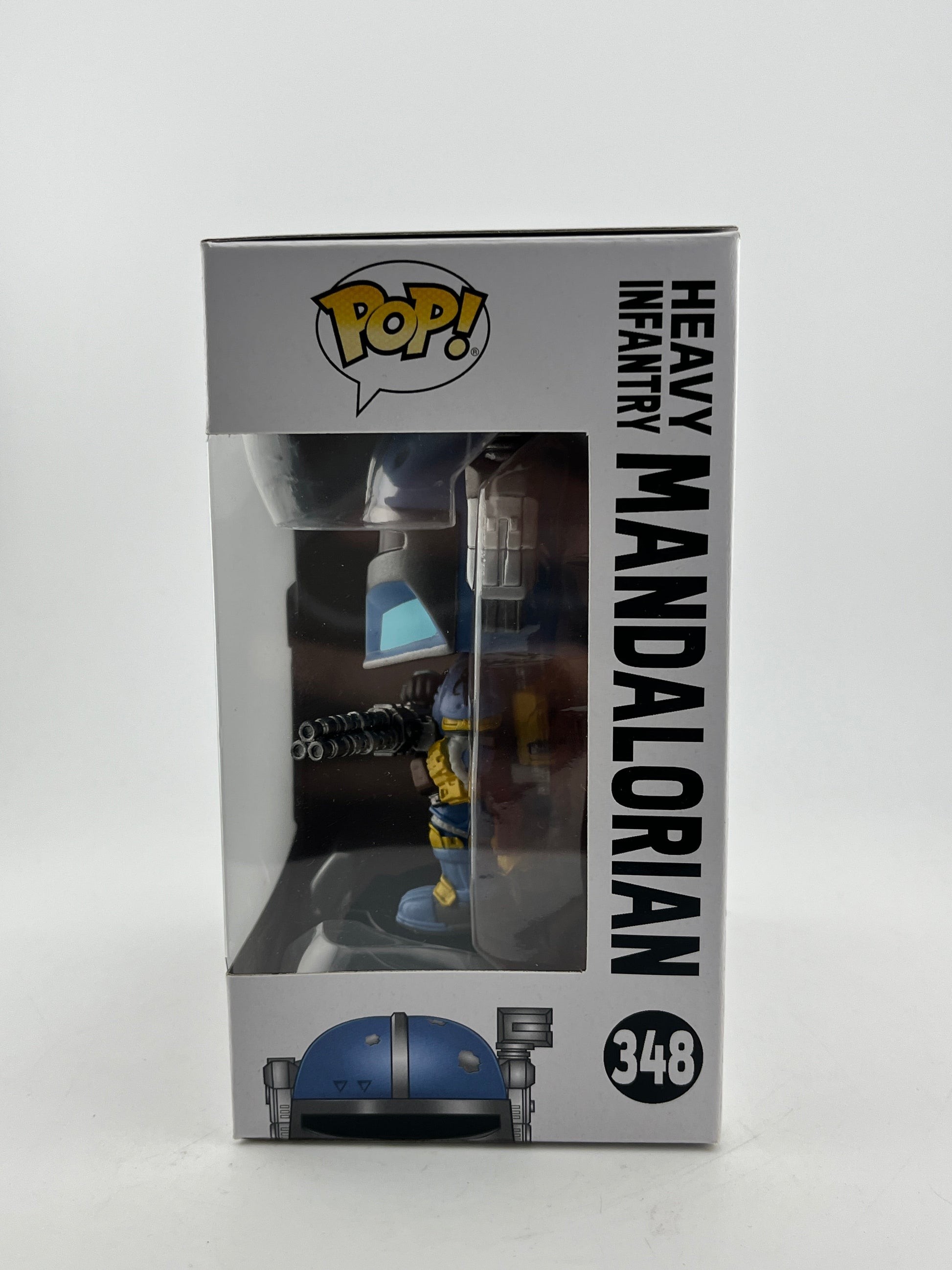Funko POP! The Mandalorin- Heavy Infantry: Mandalorin #348 - Vinyl Collectable FRENLY BRICKS - Open 7 Days