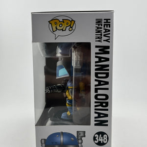 Funko POP! The Mandalorin- Heavy Infantry: Mandalorin #348 - Vinyl Collectable FRENLY BRICKS - Open 7 Days