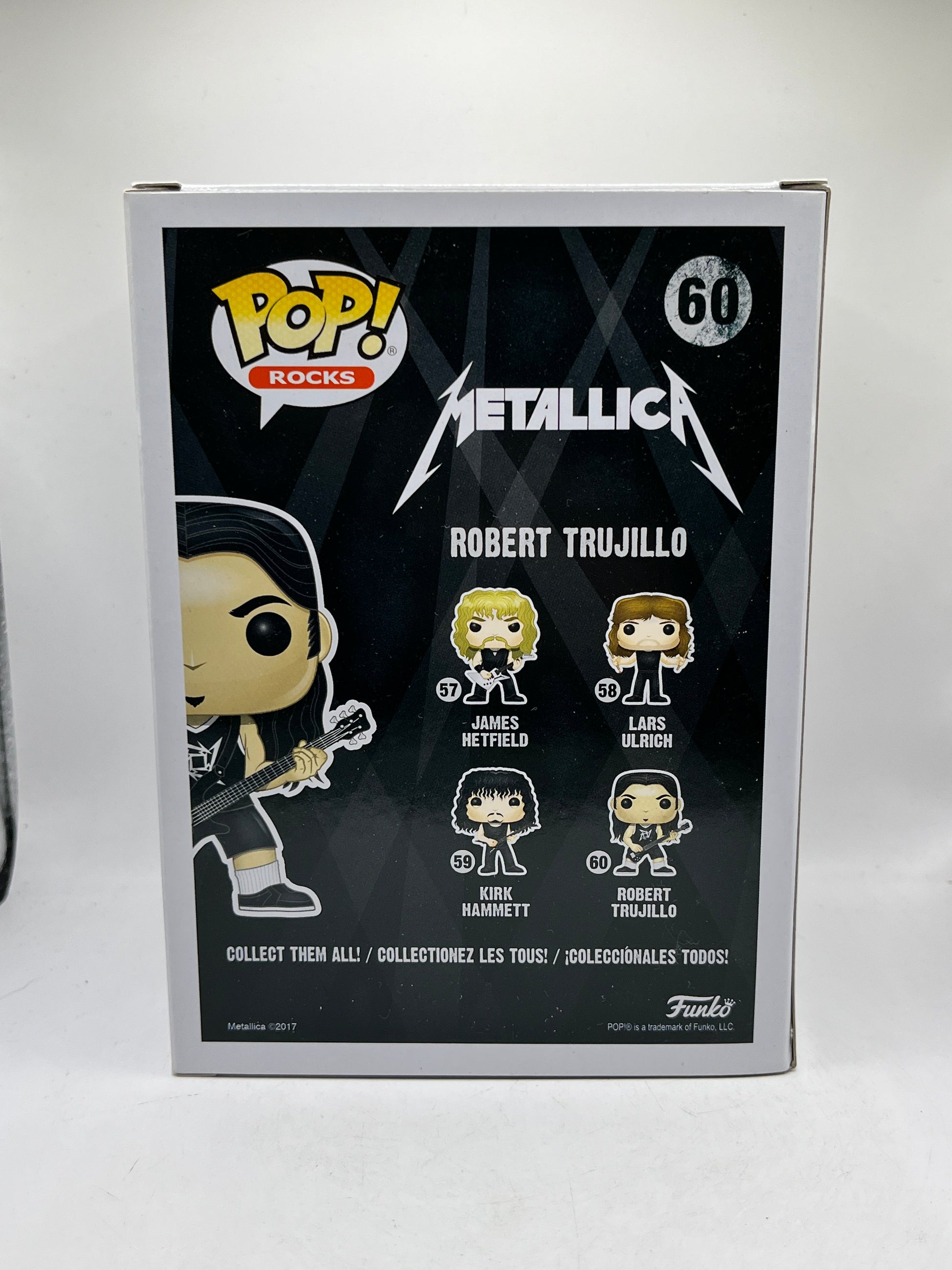 Funko POP! Rocks Metallica - Robert Trujillo #60 - Vinyl Collectable FRENLY BRICKS - Open 7 Days
