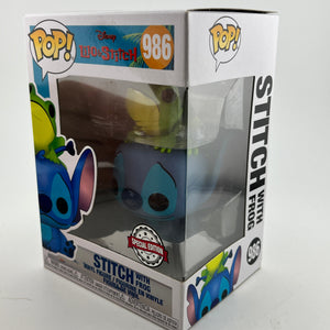 Funko POP! Disney Lilo & Stitch - Stitch With Frog #986 - Special Edition FRENLY BRICKS - Open 7 Days