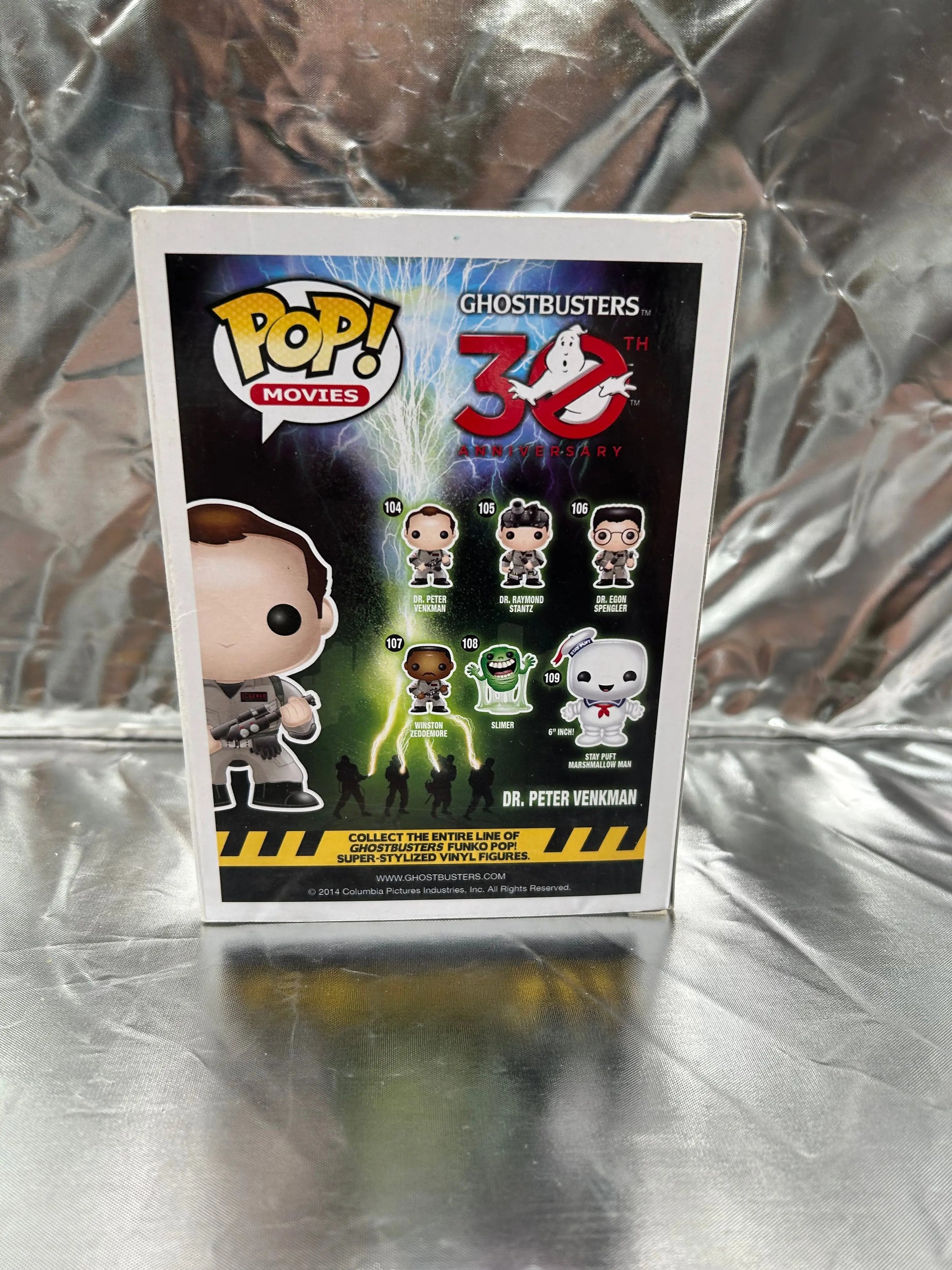 Funko POP Movies - Ghostbusters - Dr.Peter Venkman FRENLY BRICKS - Open 7 Days