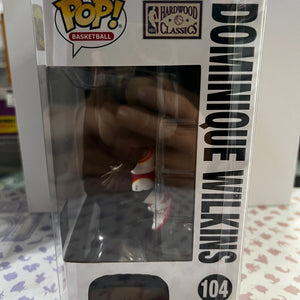 Funko Pop Vinyl Basketball Atlanta Hawks Dominique Wilkins #104 FRENLY BRICKS - Open 7 Days