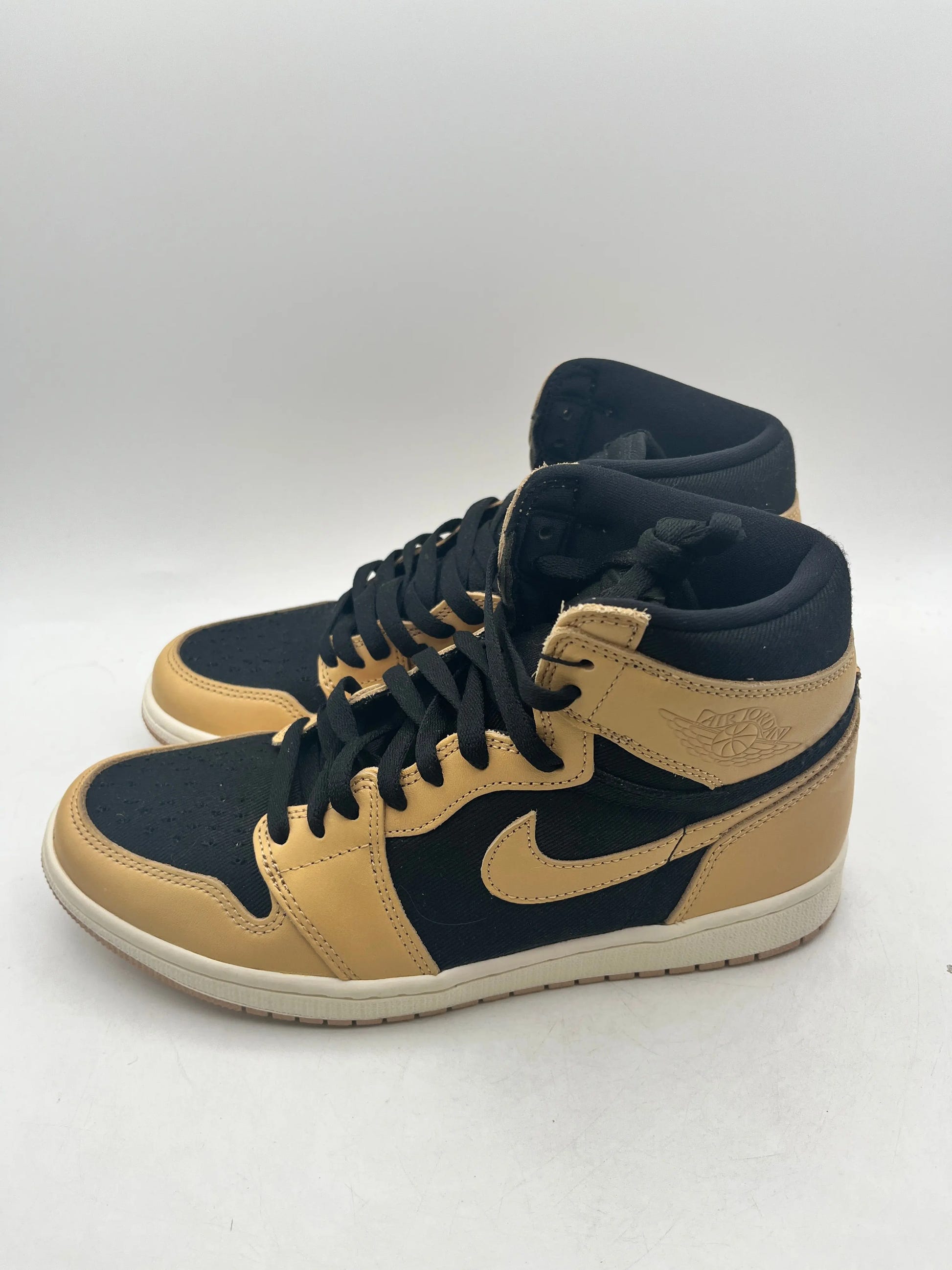 Air Jordan 1 Retro High OG “Heirloom” Vachetta Tan Blk (555088-202) Size UK 8 - New Condition FRENLY BRICKS - Open 7 Days image 3