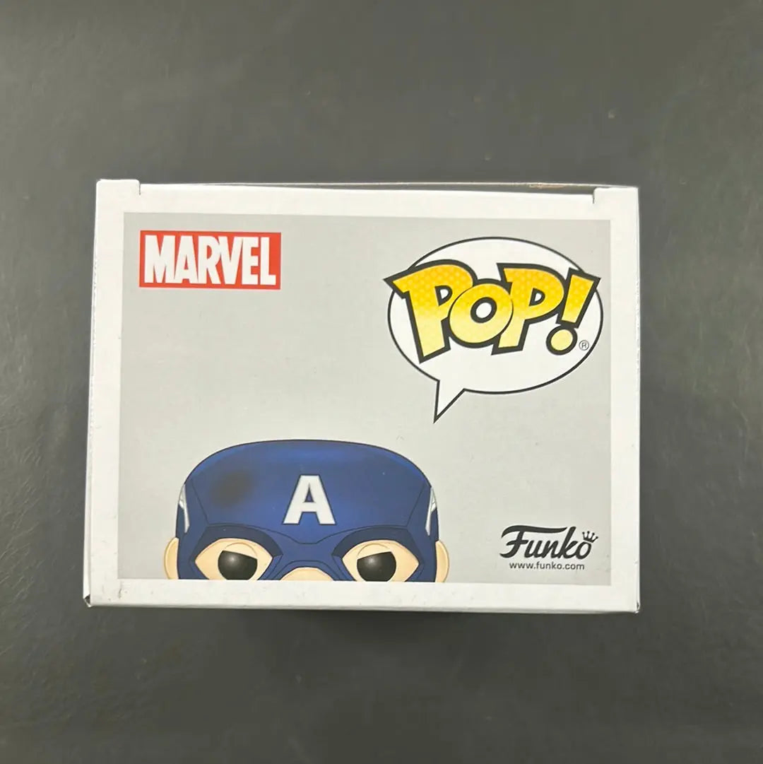 Pop Vinyl Marvel Captain America #573 FRENLY BRICKS - Open 7 Days