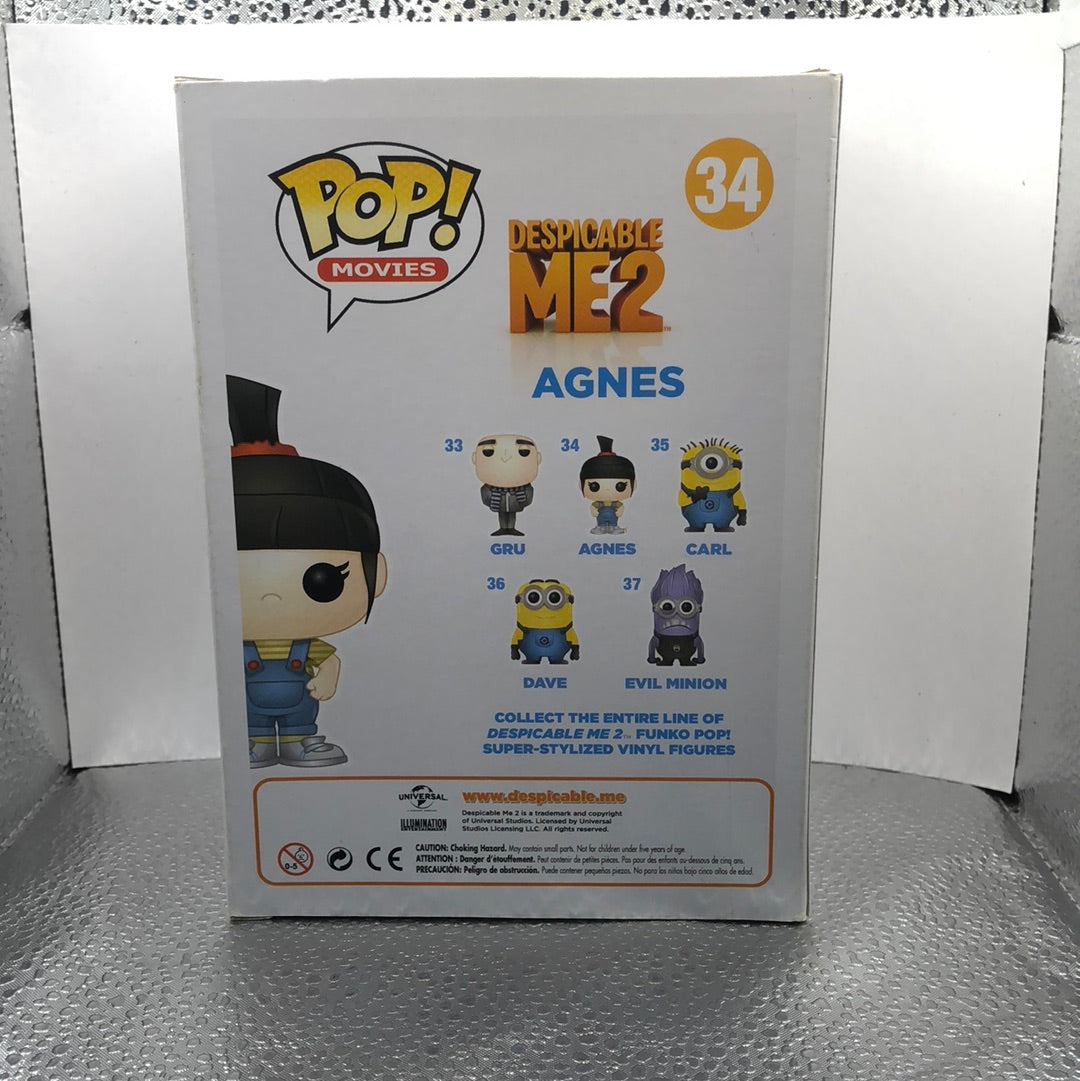 Funko Pop! Vinyl: Despicable Me - Agnes #34 FRENLY BRICKS - Open 7 Days