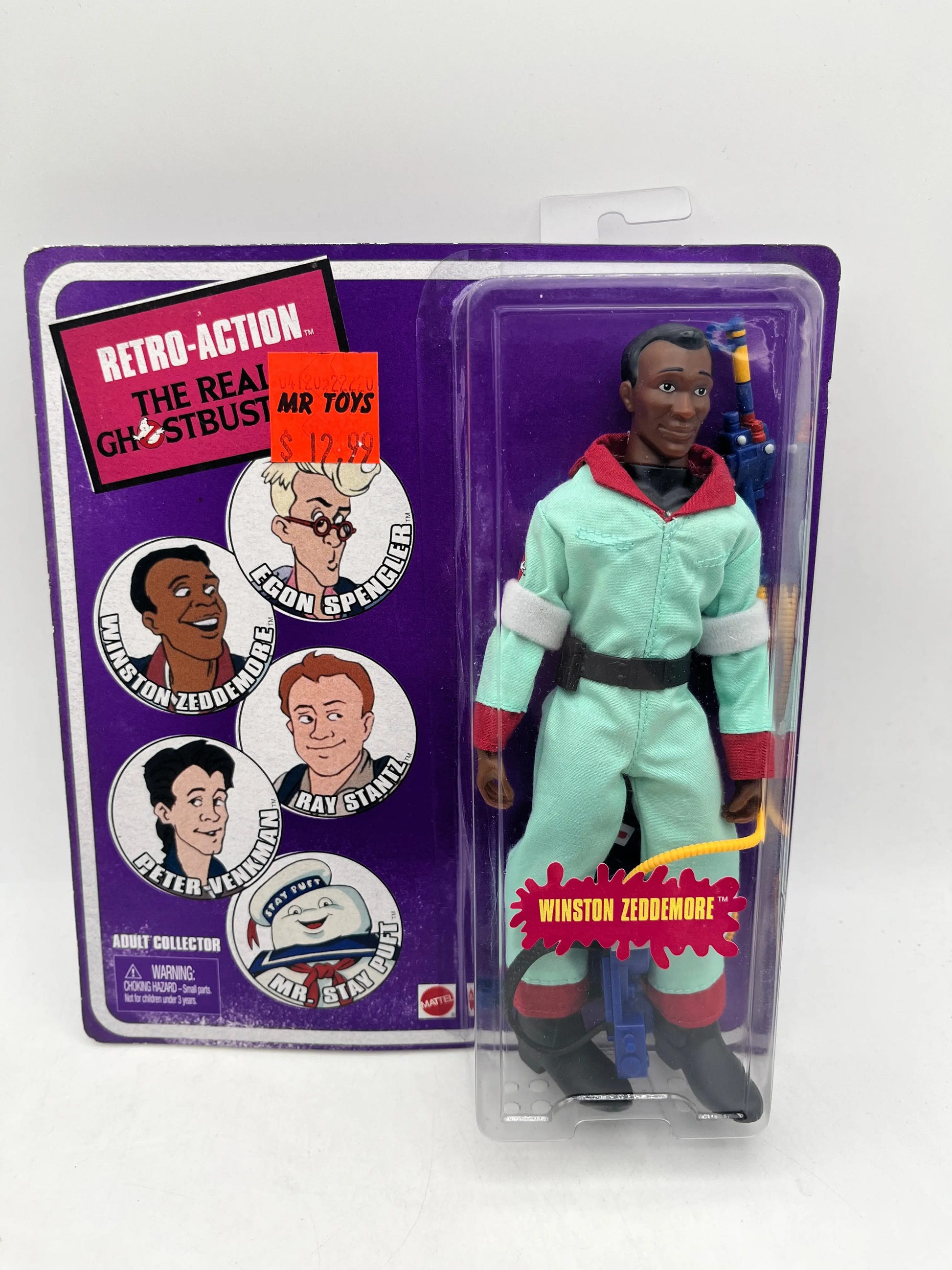 Retro-Action The Real Ghostbusters - Winston Zander’s - Mattel Sealed FRENLY BRICKS - Open 7 Days image 1