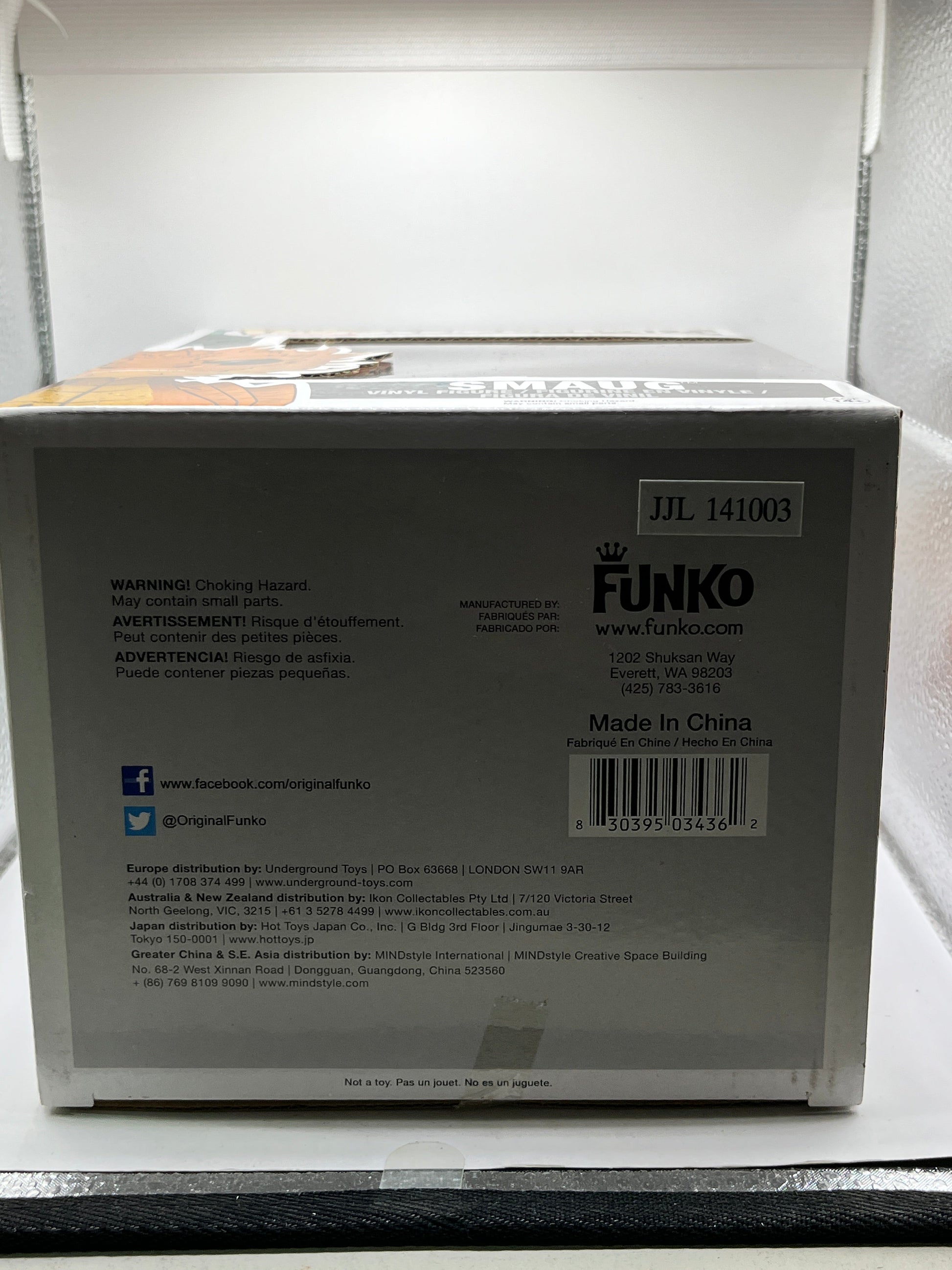 Funko POP! Movies The Hobbit - Smaug #124 - Vinyl Collectable FRENLY BRICKS - Open 7 Days