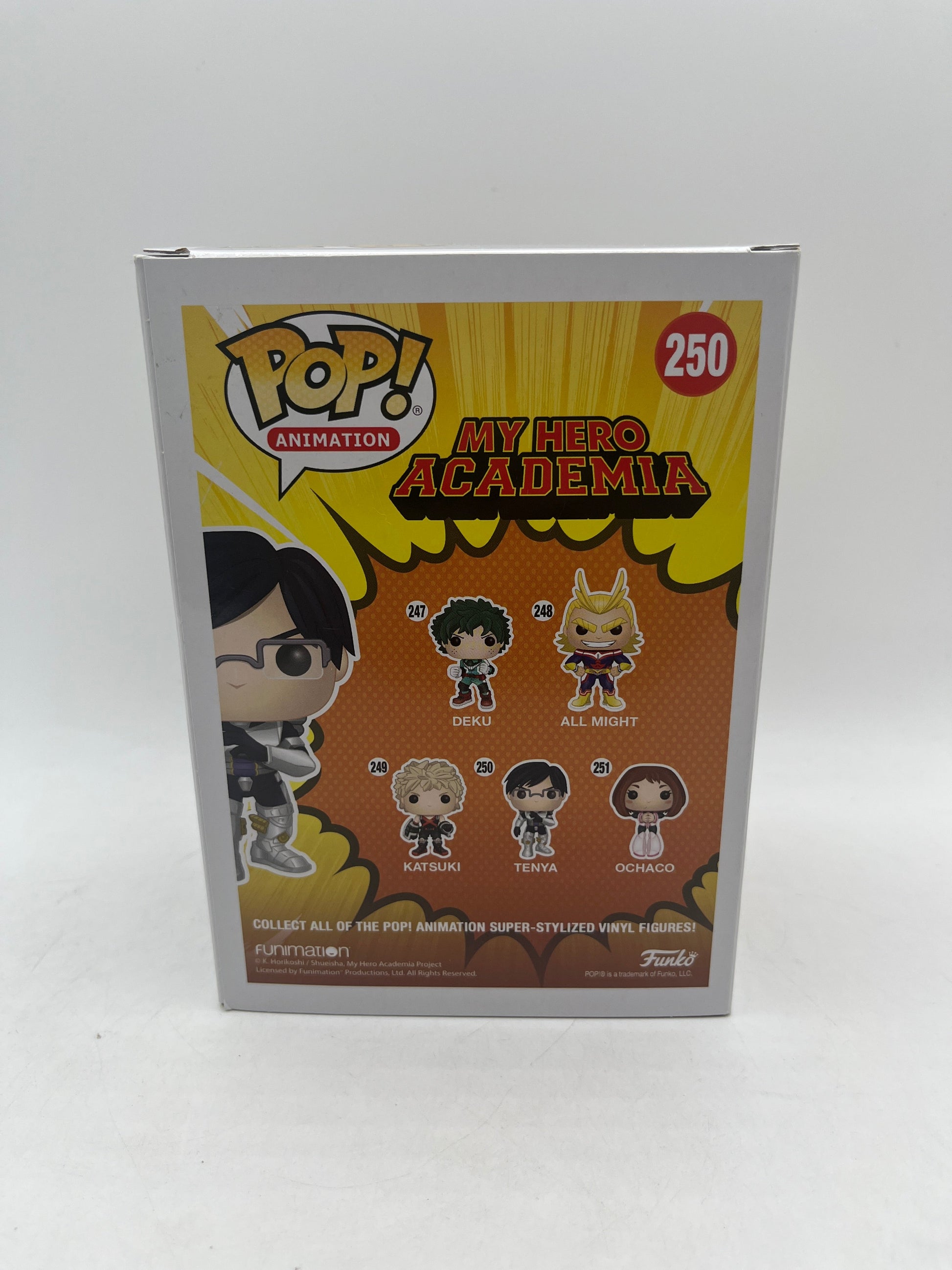 Funko Pop! Vinyl: My Hero Academia - Tenya #250 FRENLY BRICKS - Open 7 Days