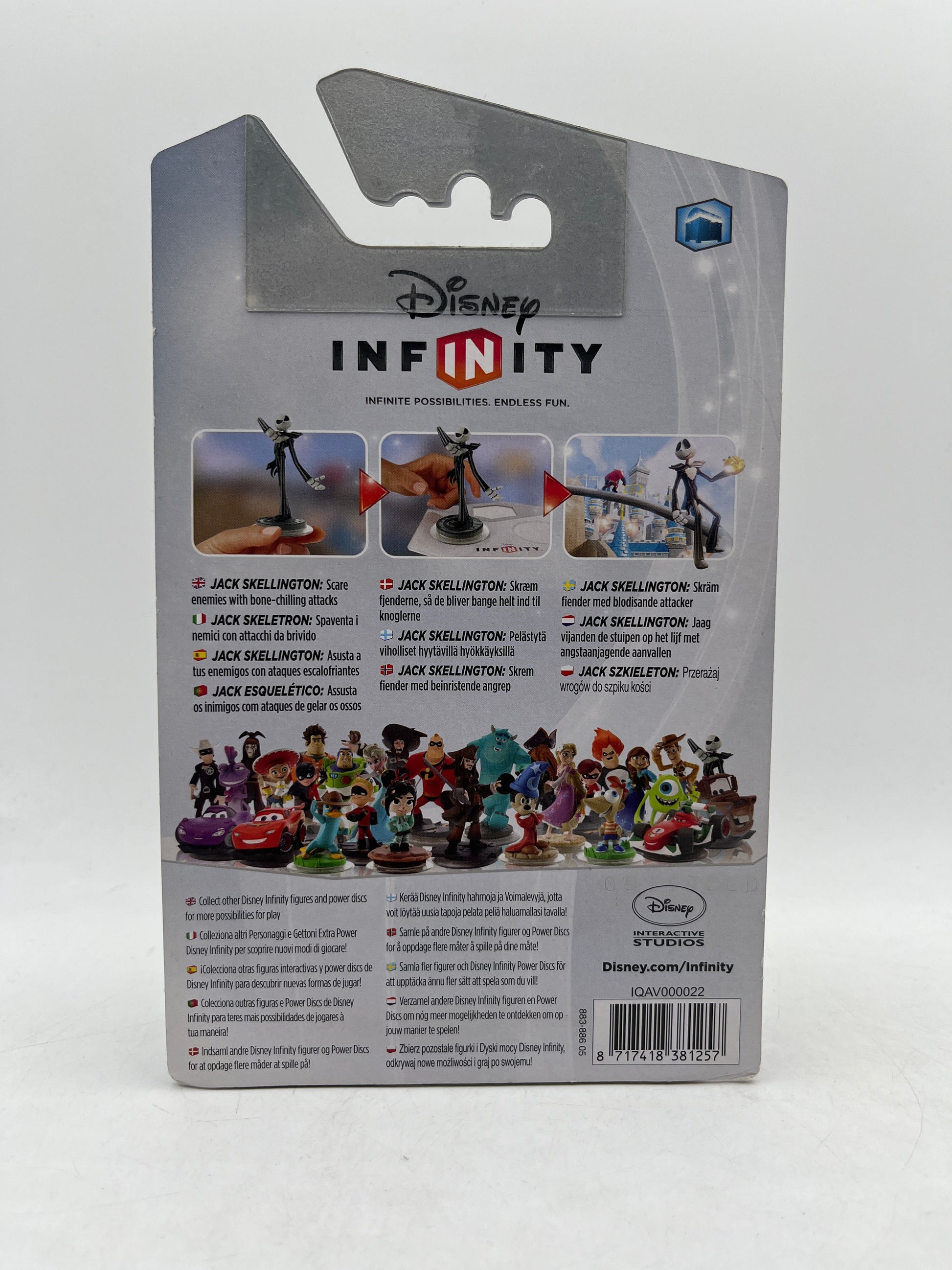 Disney Infinity JACK SKELLINGTON Figure Sealed FRENLY BRICKS - Open 7 Days