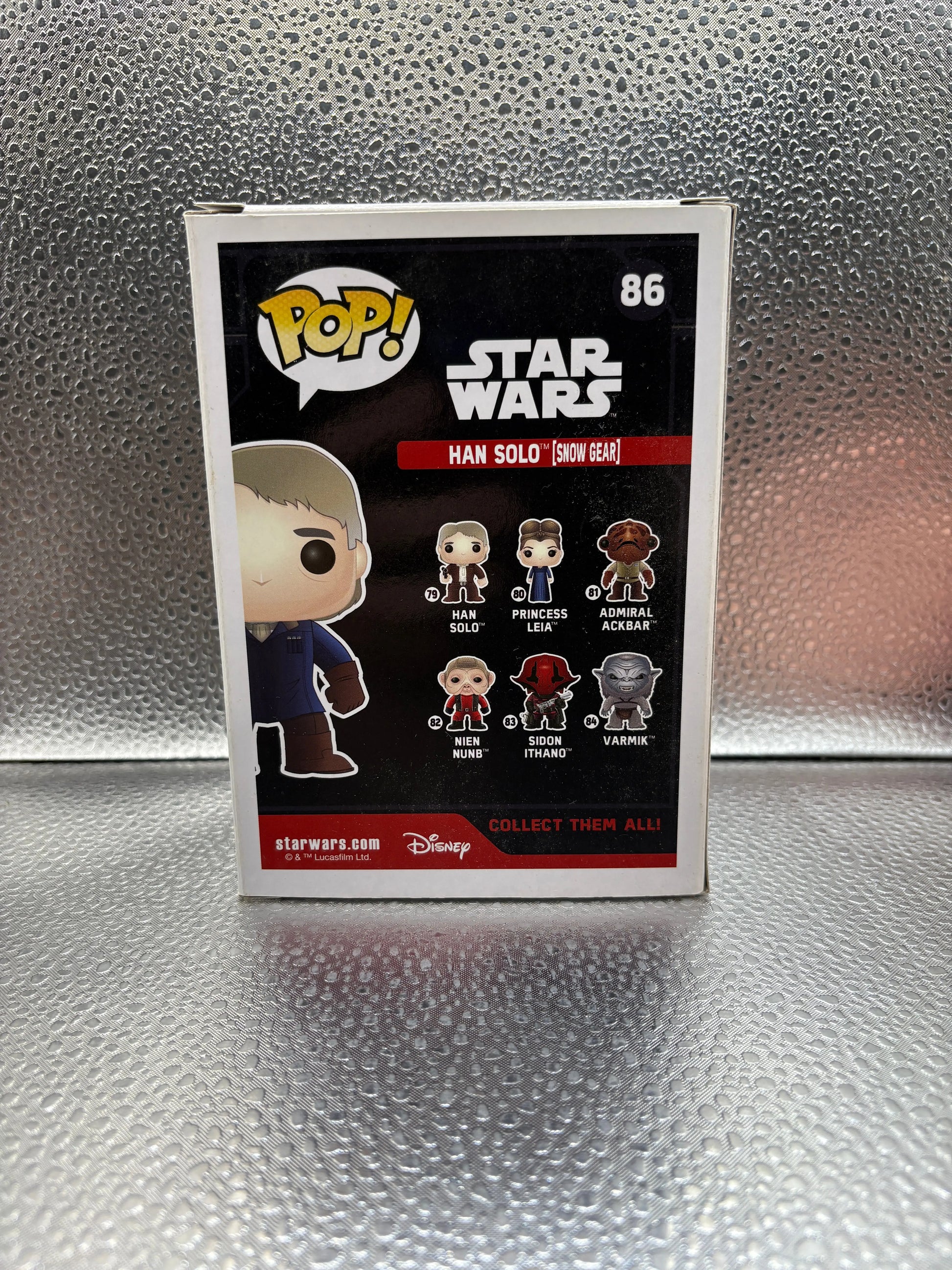 FUNKO Pop Vinyl Han Solo [Snow Gear] #86 FRENLY BRICKS - Open 7 Days