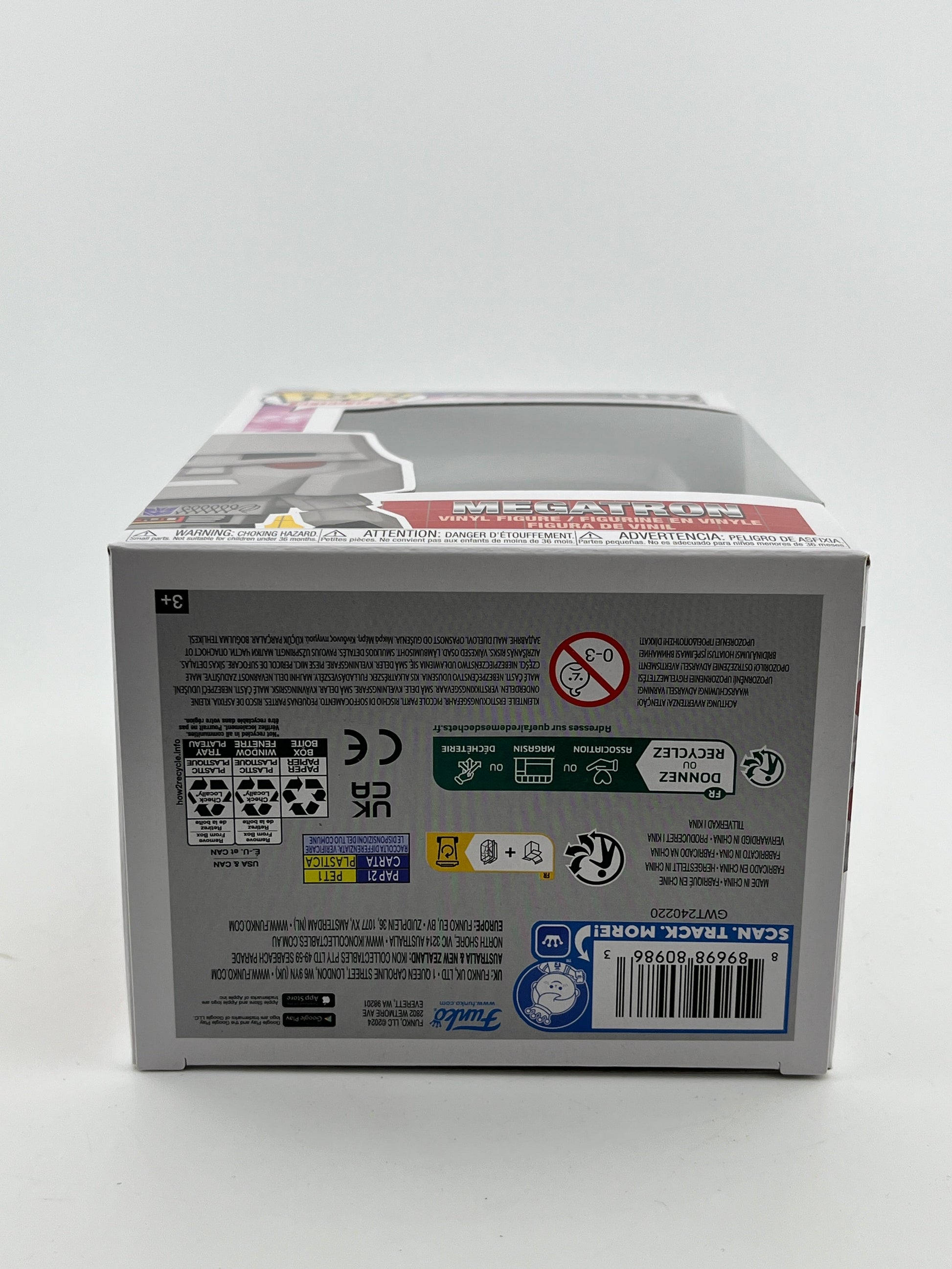 Funko POP! Retro Toys - Transformers 40th Anniversary - Megatron #132 - Vinyl Collectable FRENLY BRICKS - Open 7 Days