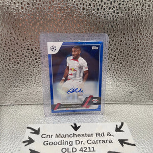 Christopher NKUNKU Topps Autograph Card RB LEIPZIG FRENLY BRICKS - Open 7 Days