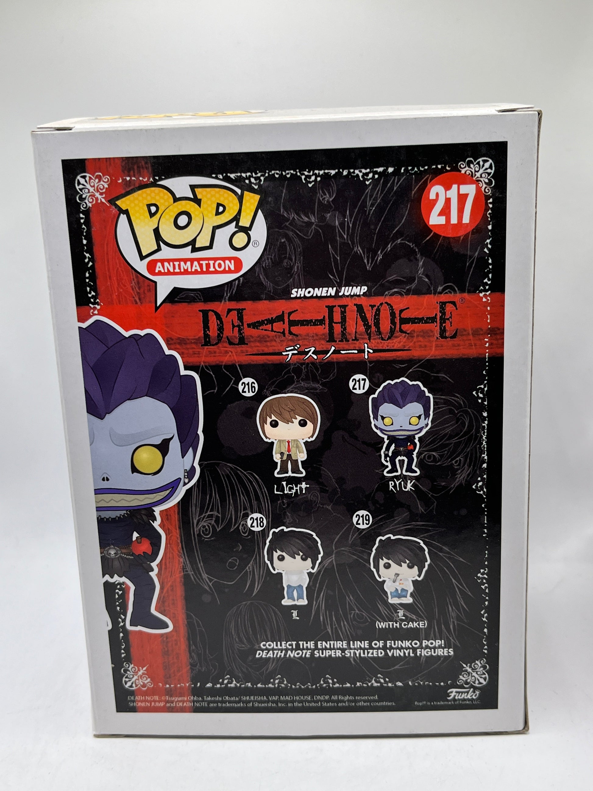 Funko POP! Animation Death Note - Ryuk #217 - Vinyl Collectable FRENLY BRICKS - Open 7 Days