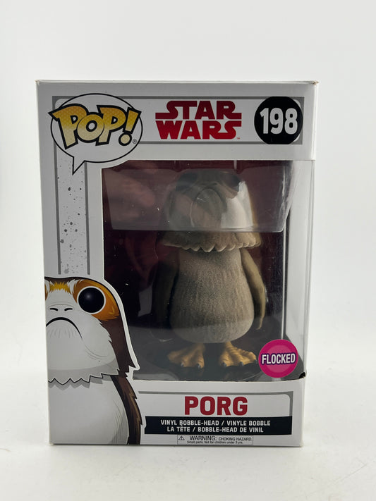 Funko POP! Star Wars - Porg #198 - Flocked FRENLY BRICKS - Open 7 Days