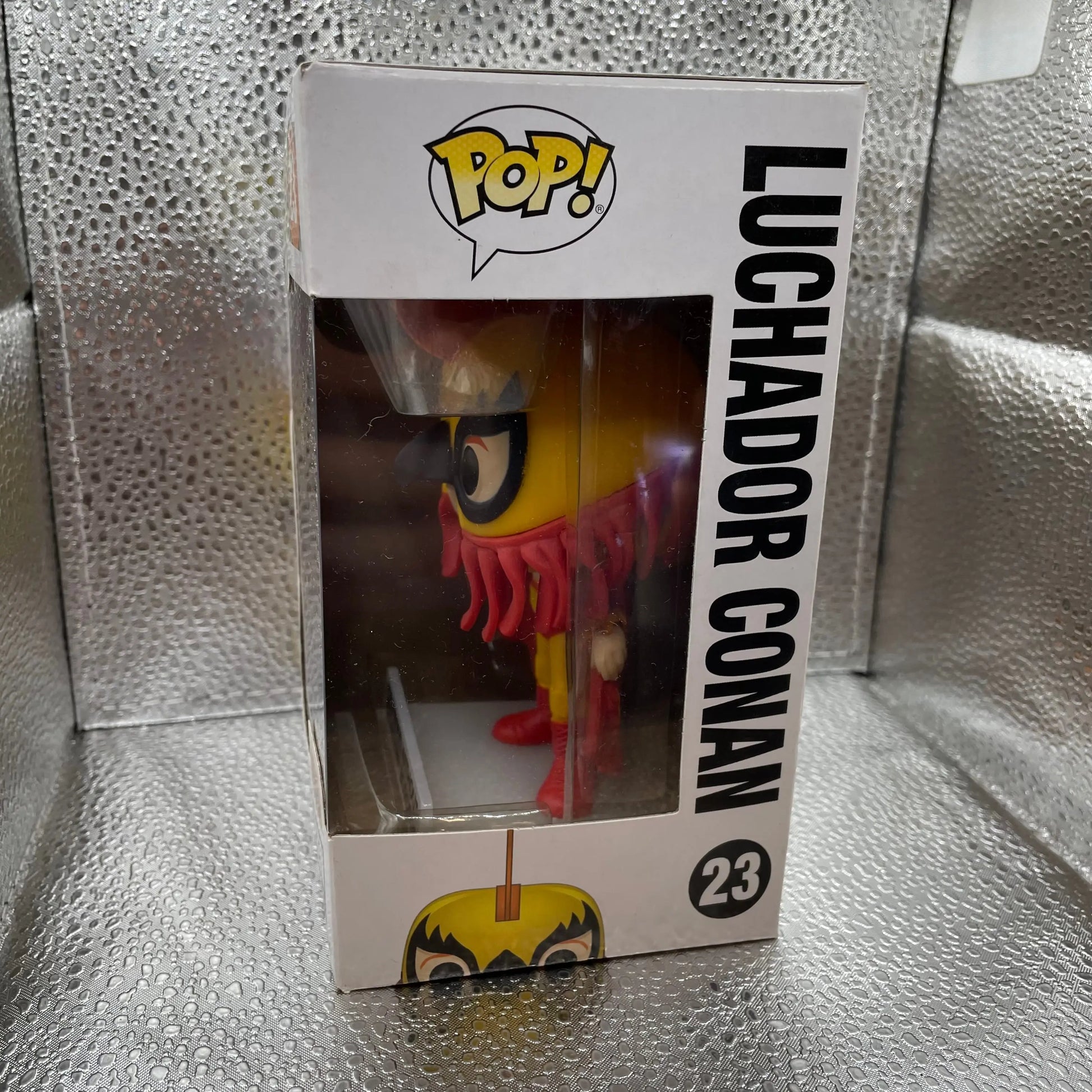 Conan O'Brien - Conan as Luchador Pop! Vinyl Figure 23 FRENLY BRICKS - Open 7 Days