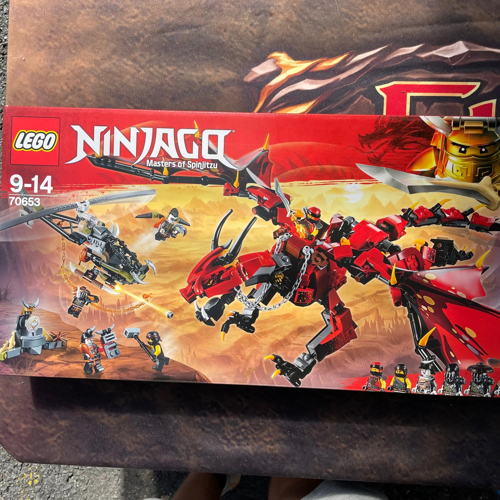 LEGO Ninjago Firstbourne - Red Dragon 70653 - New Sealed Brand New FRENLY BRICKS - Open 7 Days