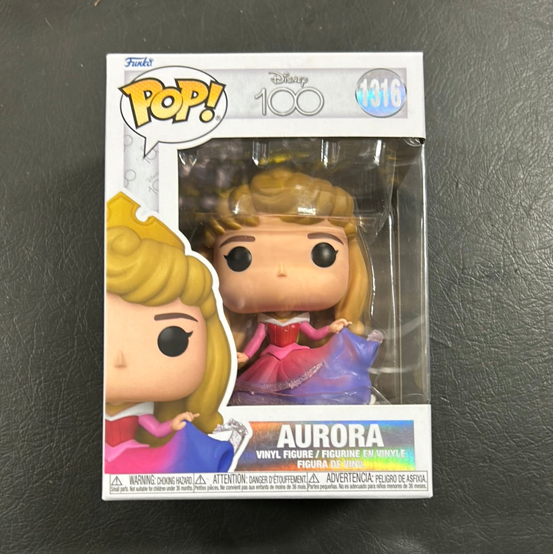 Disney 100th - Aurora Pop! Vinyl Figure #1316 FRENLY BRICKS - Open 7 Days