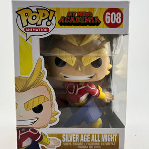 Funko POP! Animation My Hero Academia - Silver Age All Might #608 - Vinyl Collectable FRENLY BRICKS - Open 7 Days
