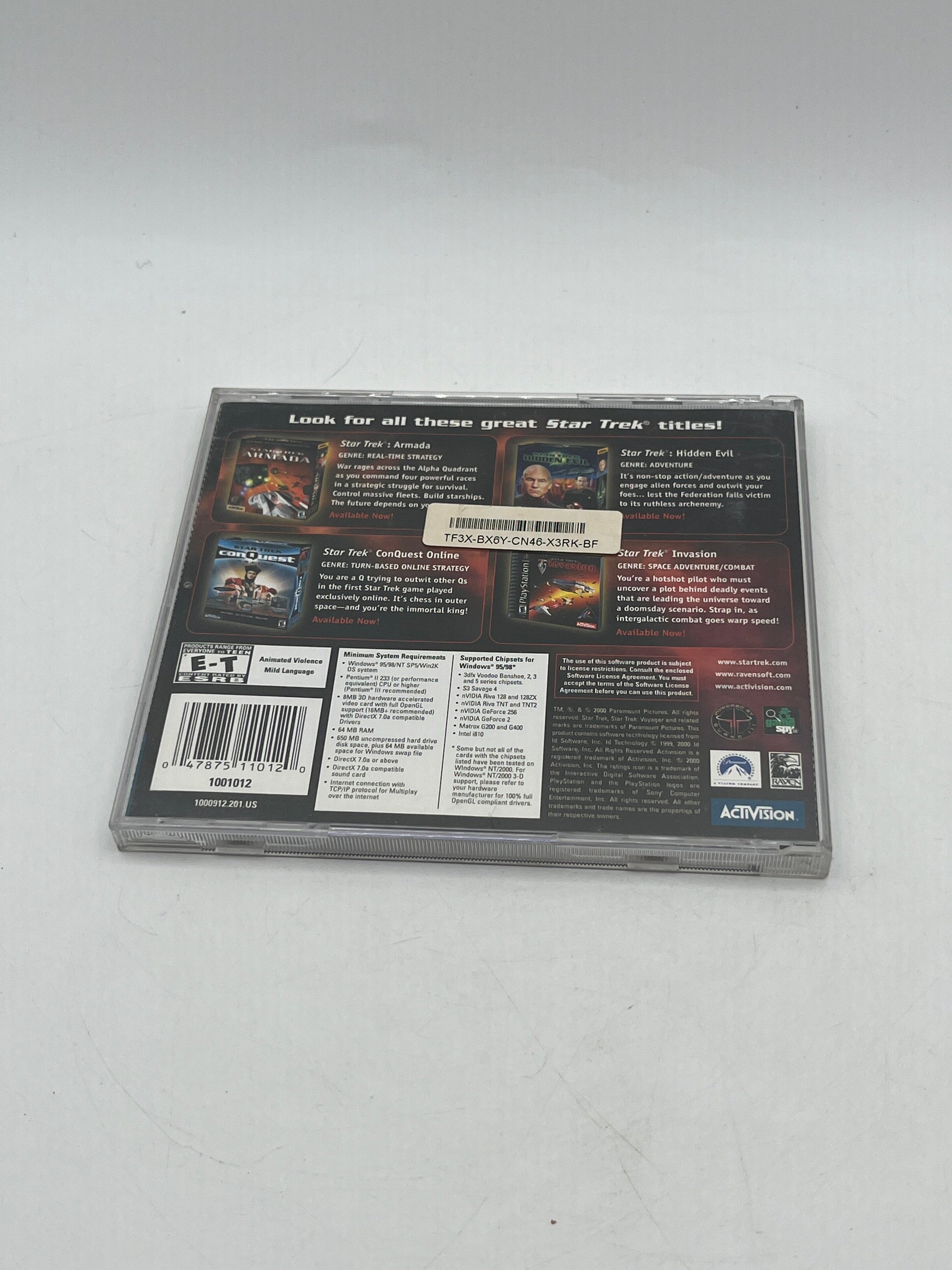 Star Trek Voyager Elite Force Collector's Edition (PC, 2000) - Activision Raven FRENLY BRICKS - Open 7 Days