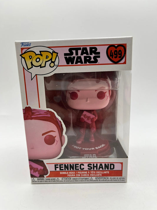Funko POP! Star Wars Fennec Shand #499 - Valentines Edition FRENLY BRICKS - Open 7 Days