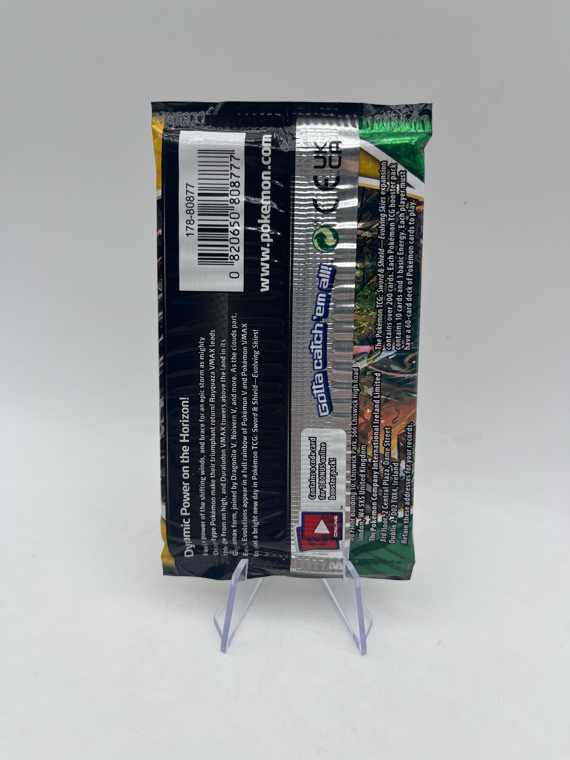 4 x Pokemon Evolving Skies Booster Packs Art Set FRENLY BRICKS - Open 7 Days