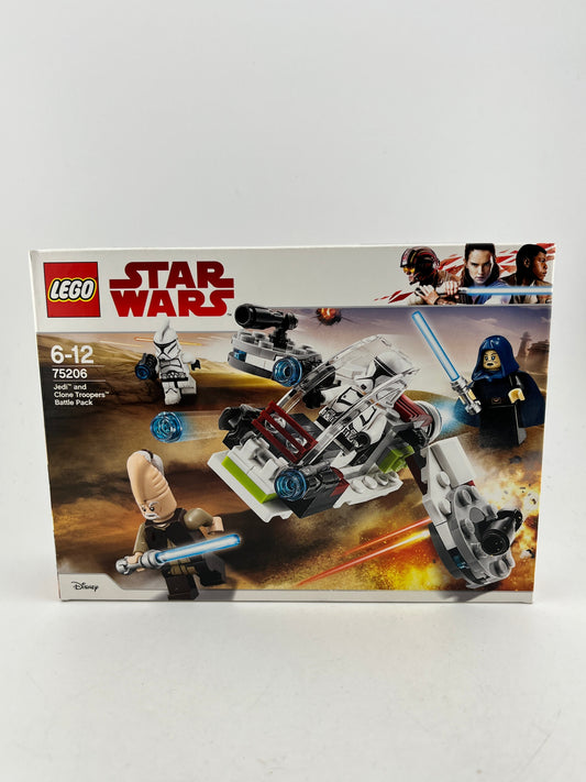 Lego Star Wars - Jedi And Clone Troopers Battle Pack 75206 - Sealed FRENLY BRICKS - Open 7 Days