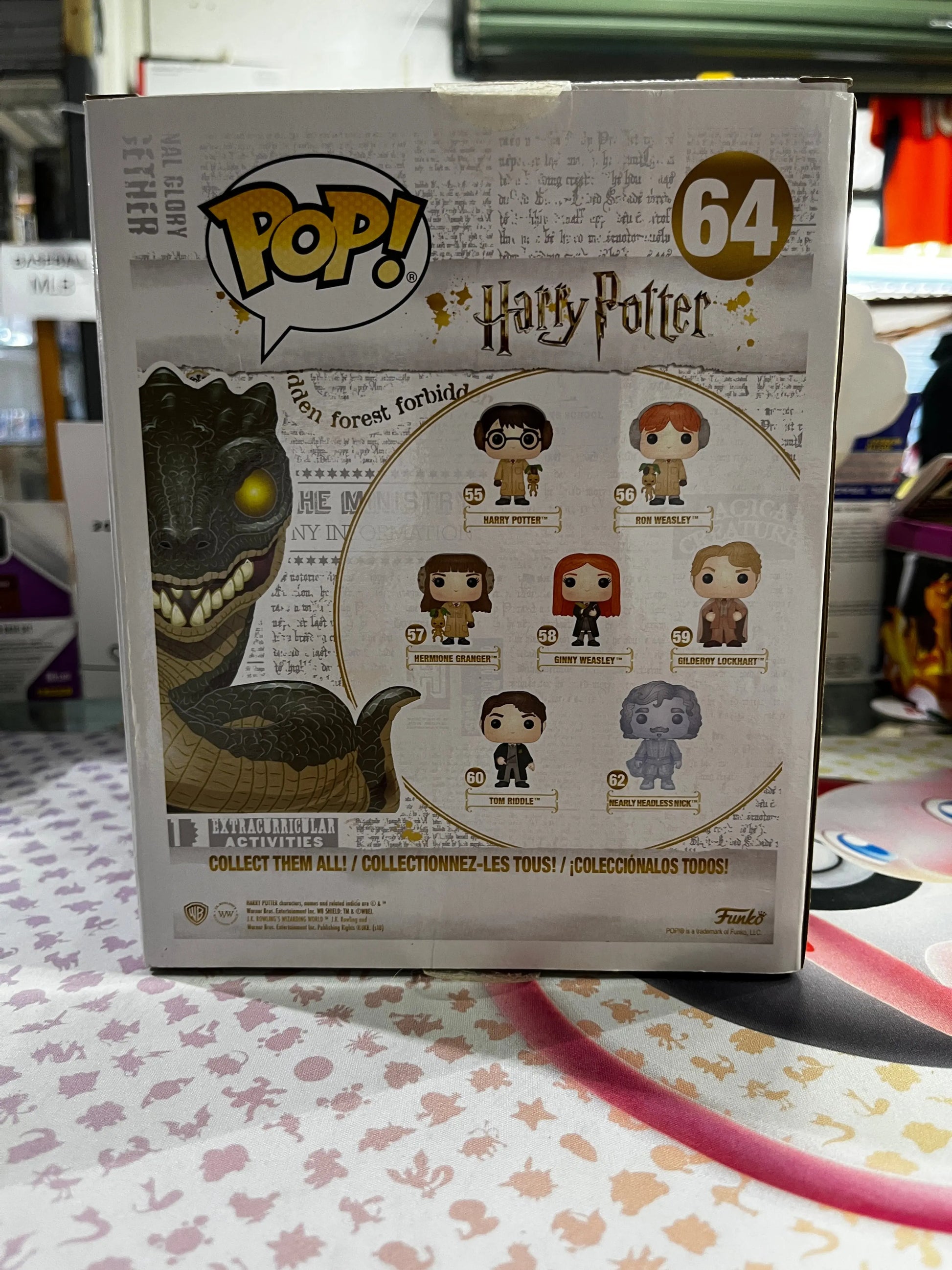 Funko Pop Vinyl Harry Potter Basilisk #64 FRENLY BRICKS - Open 7 Days