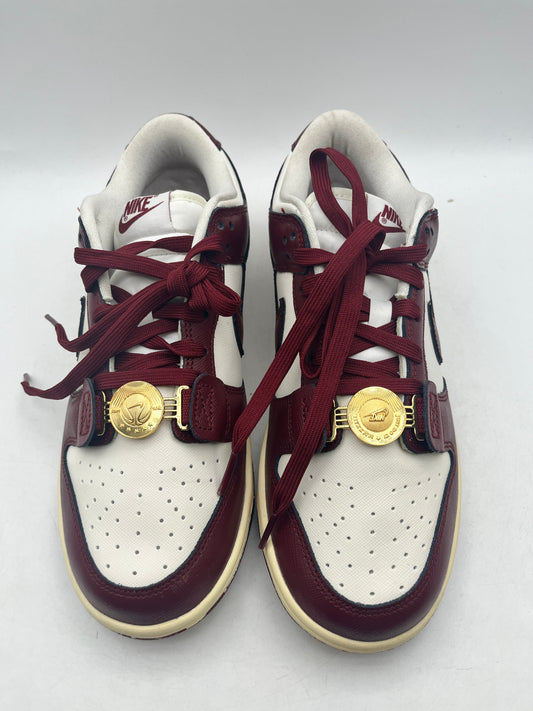 W Nike Dunk Low SE Sail/Team Red-Black-Muslin 'Team Red' DV1160-101 Size US 8.5 - Used FRENLY BRICKS - Open 7 Days