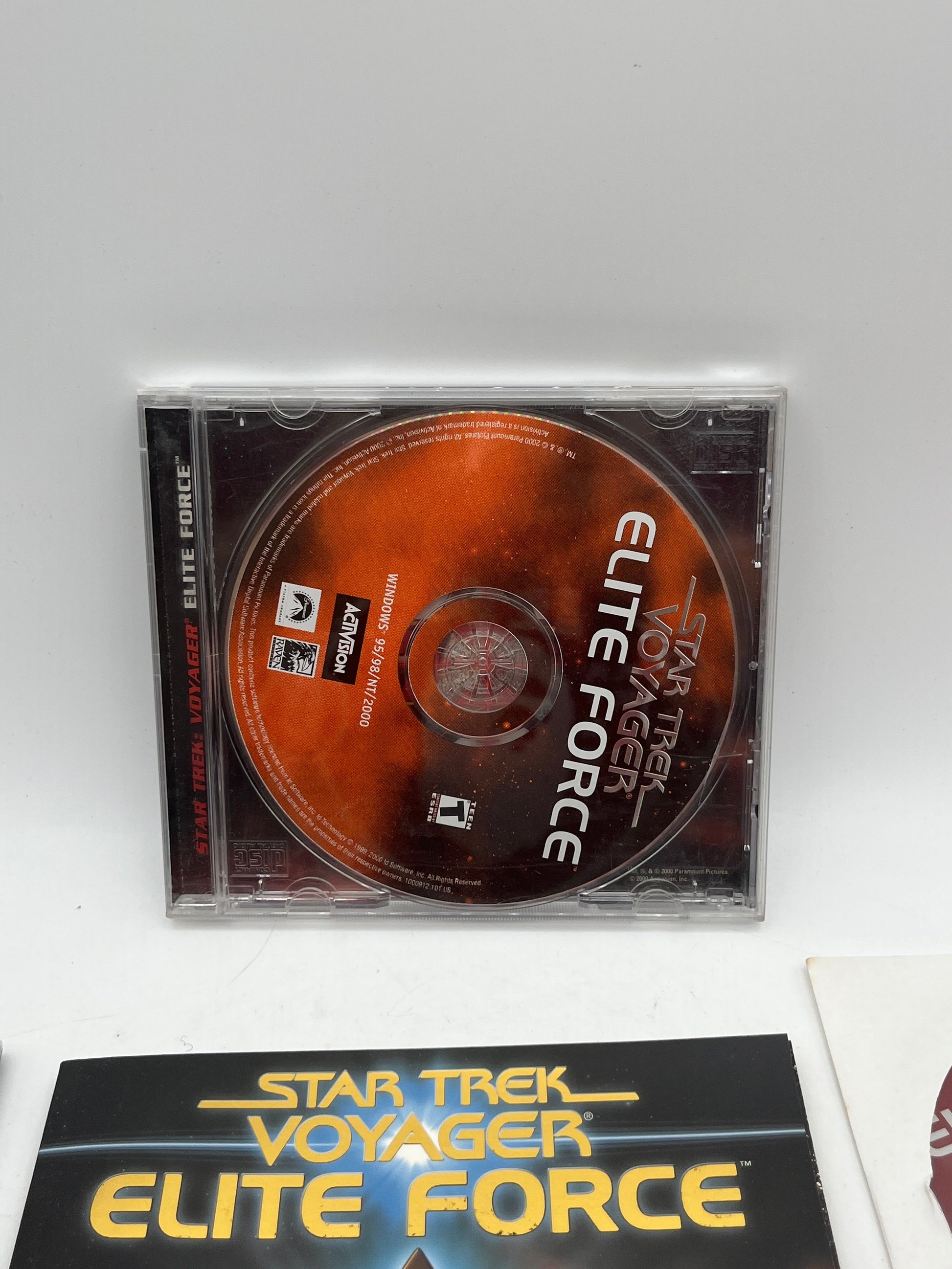 Star Trek Voyager Elite Force Collector's Edition (PC, 2000) - Activision Raven FRENLY BRICKS - Open 7 Days