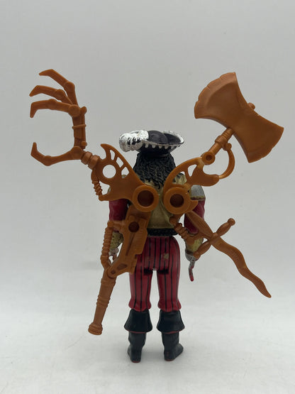 Vintage Mattel 1991 Peter Pan Hook Movie Swiss Army Capt Hook Action Figure FRENLY BRICKS - Open 7 Days
