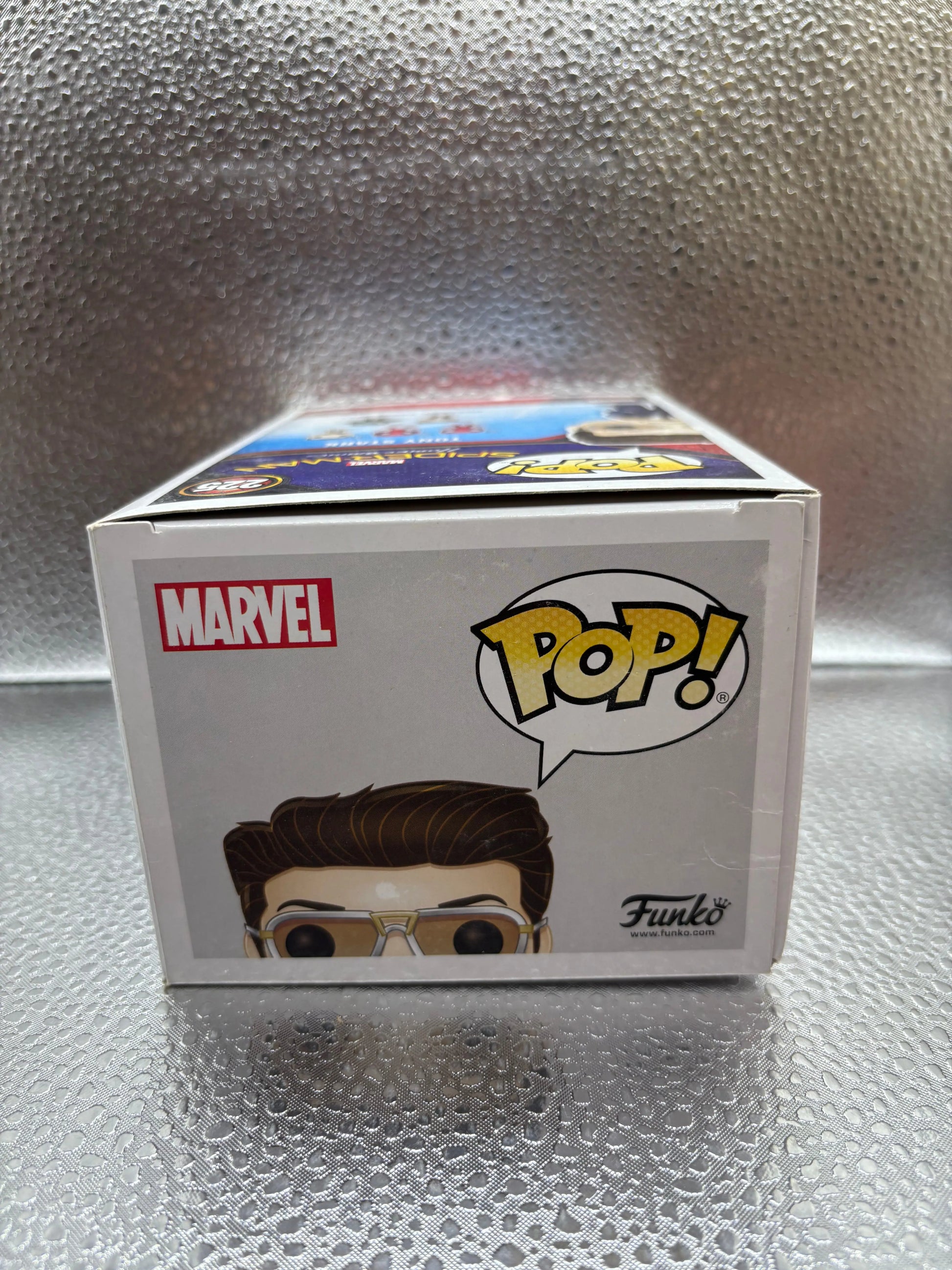 Funko Pop #225 Marvel Guardians Spider Man Tony Stark FRENLY BRICKS - Open 7 Days