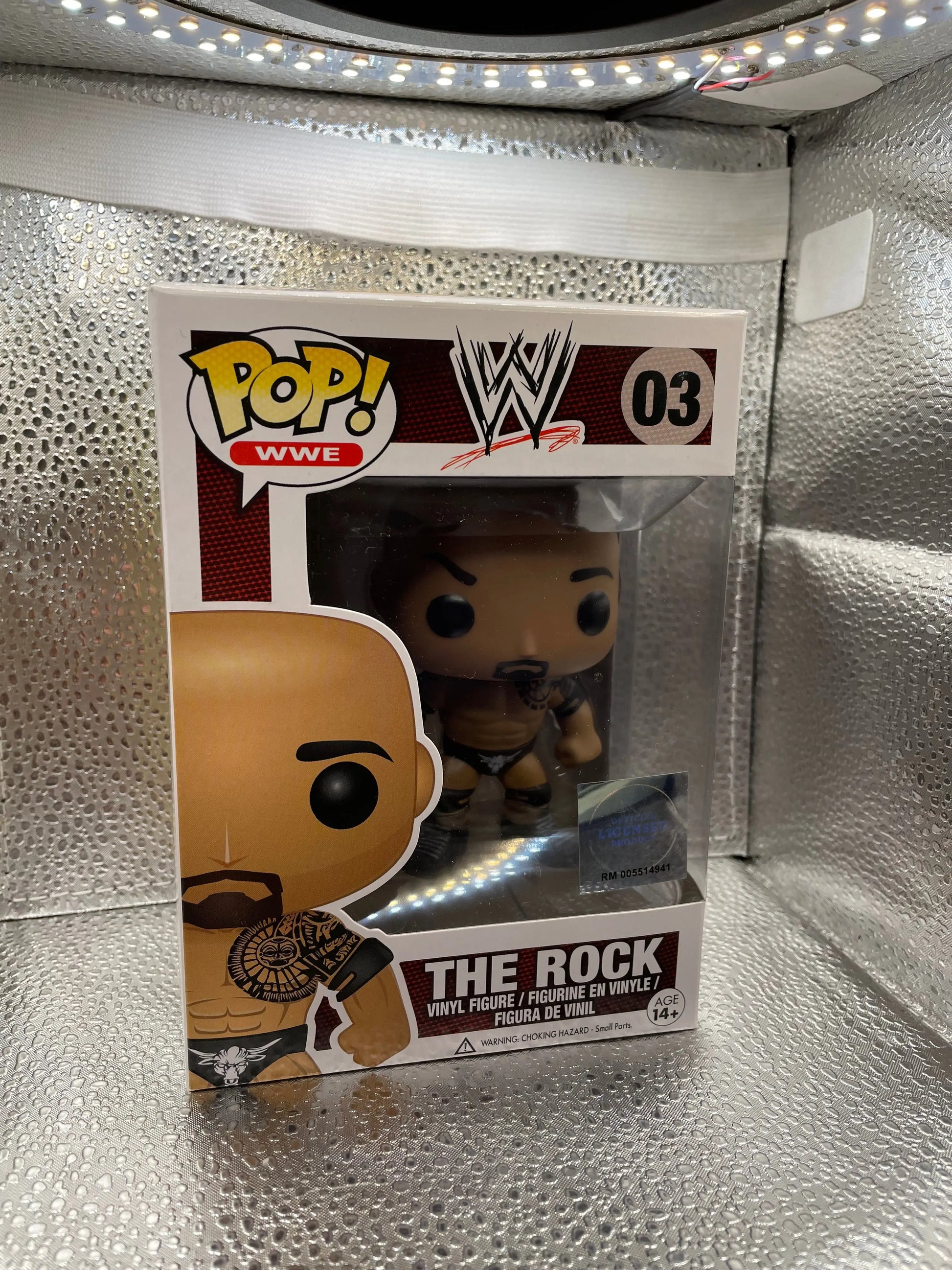 Funko Pop! Vinyl: WWE - Dwayne "The Rock" Johnson #03 FRENLY BRICKS - Open 7 Days