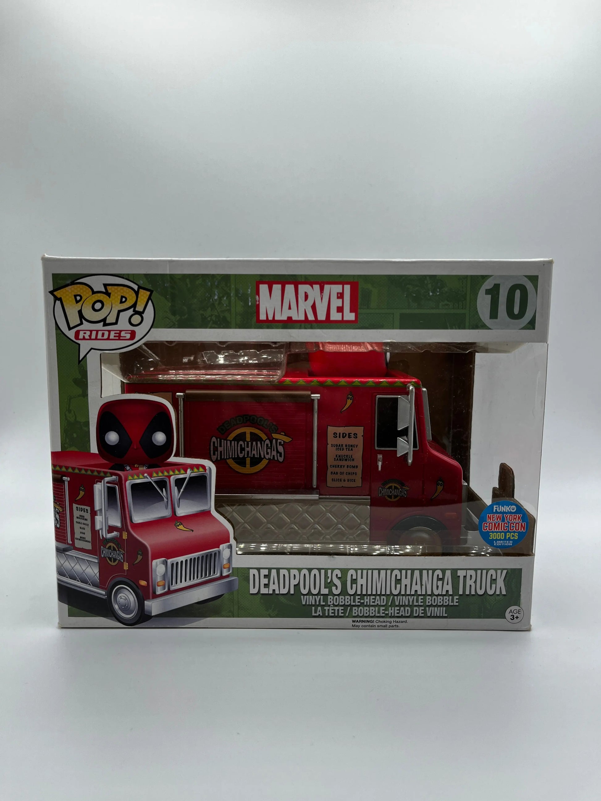 Funko Pop Vinyl Rides Marvel #10 Deadpool's Chimichanga Truck FRENLY BRICKS - Open 7 Days